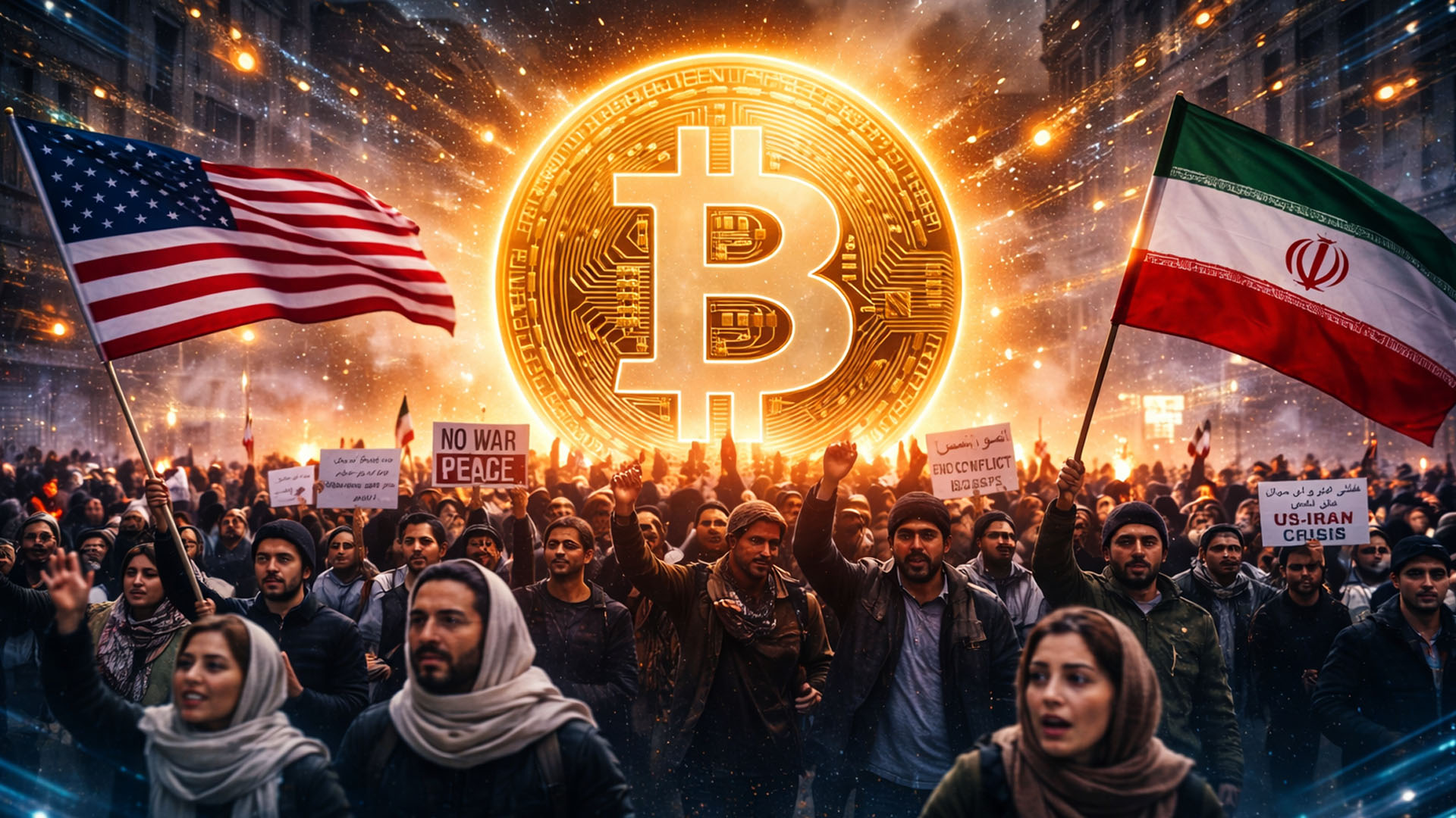 Bitcoin: Prekvapivý víťaz pretrvávajúceho konfliktu medzi USA a Iránom
